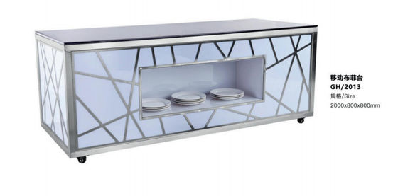 Centro di gravità elevato e struttura chiara attrezzature alberghiere commerciali capacità di carico di misurazione personalizzata ≥ 200 kg