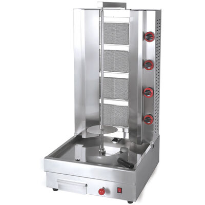 Gass Middle East Grill Gas Shawarma Gas Kebab Machine Mini Bbq Smoker Grill Metallico