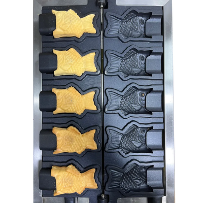 Fai waffle a forma di pesce per colazione