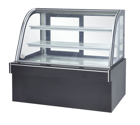 Display Showcase di raffreddamento statico commerciale in stile europeo