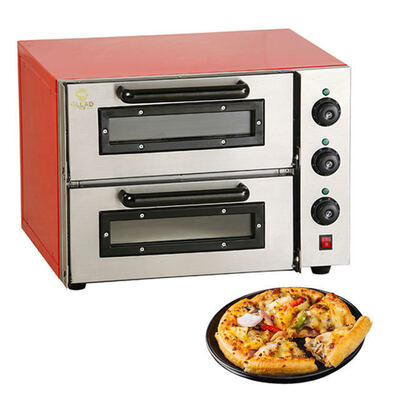 Forno Elettrico Per Pizza Commerciale A Due Piani, Forno Multifunzionale Da Controsoffitto Per Pizza, Pane E Pasticceria Per Uso Ristorazione Commerciale