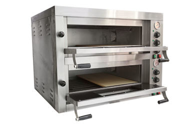 Risparmio energetico del forno della pizza del trasportatore del gas di grande capacità per il negozio forno/dell'hotel