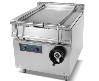 Gas professionale dell'attrezzatura della cucina/cucina elettrica che inclina pentola di brasatura