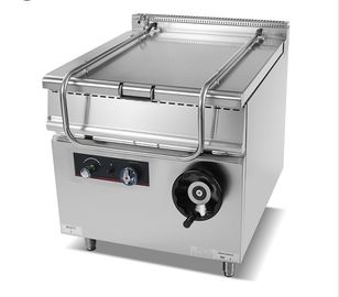 Gas professionale dell'attrezzatura della cucina/cucina elettrica che inclina pentola di brasatura