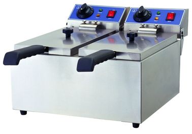 Friggitrice elettrica commerciale 8L di wattaggio basso elettrico della friggitrice dell'acciaio inossidabile di Glead